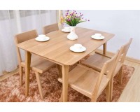 Berlin Solid Oak Dining Table 1.5m (new arrival)