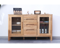 Navia Large Natural Solid Oak Buffet Unit (out of stock)
