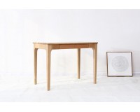 Nordic Natural Solid Oak Study Desk 1m