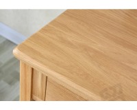 Navia Natural Solid Oak Computer Desk (New Arrival!!!)
