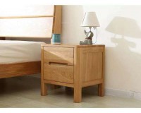 Navia Natural Solid Oak Bedside table (New Arrival！)