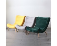 Snail Lazy Armchair with Footstool