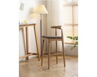 Berlin Solid Oak Bar Stool (coming in July)