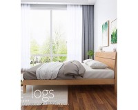 Berlin solid oak Bed Frame 
