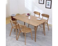 Berlin Solid Oak Dining Table 1.5m (new arrival)