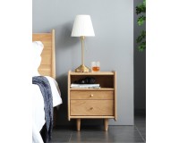 Haven Solid Oak Bedside Table 