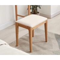 Haven Solid Oak Dressing Stool (coming in July)