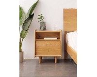 Haven Solid Oak Bedside Table 