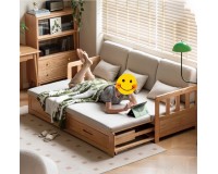 Seattle Solid Oak Sofa Bed (coming in July)
