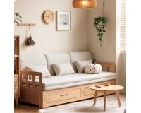 Seattle Solid Oak Sofa Bed (coming in July)