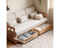 Seattle Solid Oak Sofa Bed (coming in July)