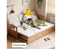 Seattle Solid Oak Sofa Bed (coming in July)