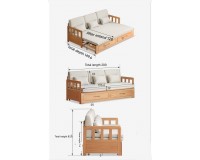 Seattle Solid Oak Sofa Bed (coming in July)