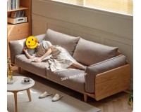 SkyLin Solid Oak Sofa (coming in July)