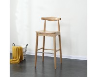 Berlin Solid Oak Bar Stool (coming in July)